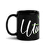 Luv Black Glossy Mug